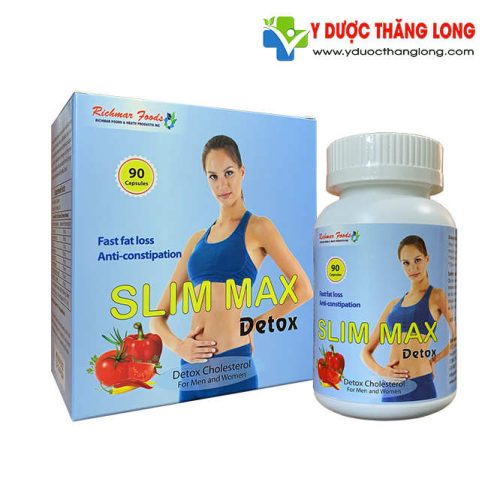 Thuốc giảm cân SLIM MAX DETOX (USA) - VIÊN GIẢM CÂN, GIẢI ĐỘC NHANH 4